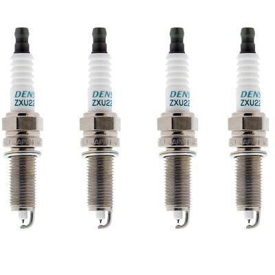 DENSO OEM Iridium Spark Plug Set 4PCS for ZXU22HCR8 8165 12120040581 12120039664