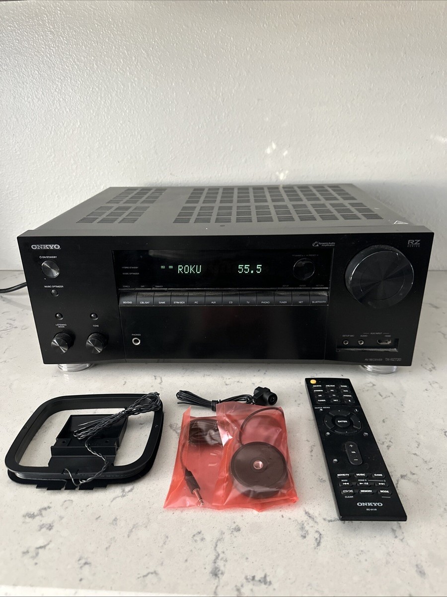 Onkyo TX-RZ720 7.2 Channel A/V Receiver-THX,DTSX, Dolby Atmos