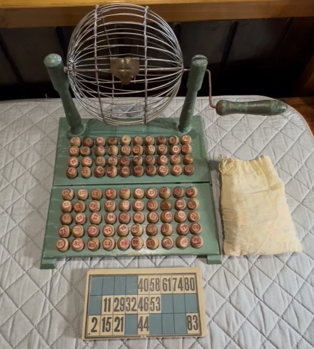 Bingo Family Game Vintage Manufacture Board & Traditional Games | eBay