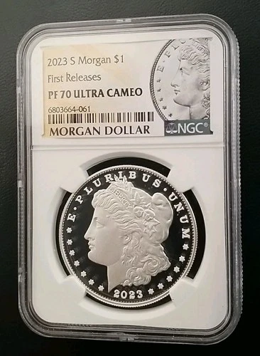 2023 S $1 Proof Morgan Dollar $1 NGC PF 70 Ultra Cameo First Releases #7148