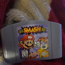 Super Smash Bros Video Game Cartridge For Nintendo 64- Game Only