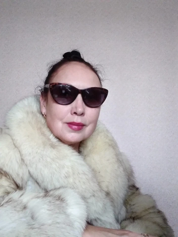 Chaqueta de piel de zorro real para mujer SAGA FOX chaqueta de piel Abrigo Chaqueta de invierno Talla: L/XL Foto 4 de 4