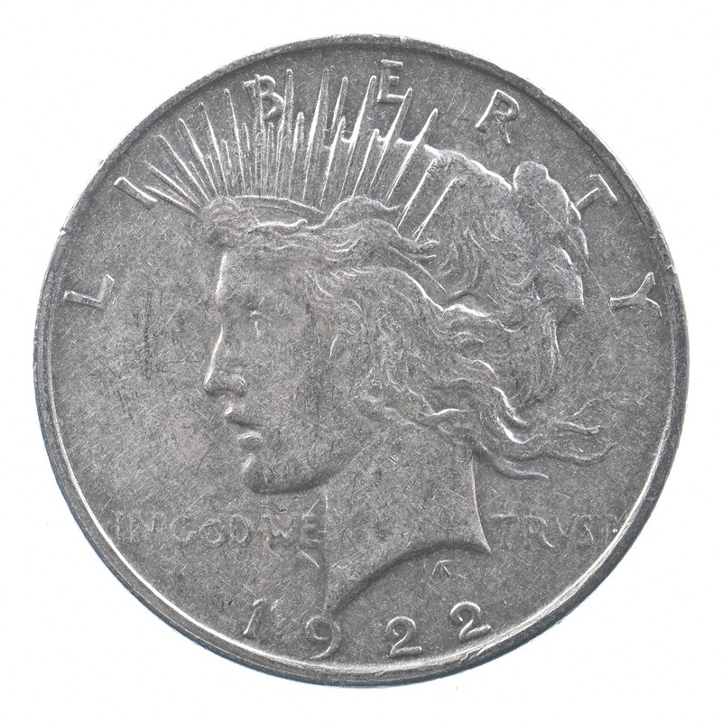 Better - 1922-D Peace Silver Dollar - 90% US Coin *591