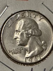 1961 D Washington SILVER Quarter  Gem BU BEAUTIFUL DEEP LUSTER !  SO AWESOME 25c