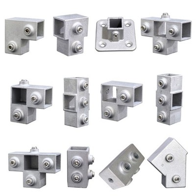 20x20mm Square Tube Fixed Joint Storage Rack Connector Accessories Enduring
