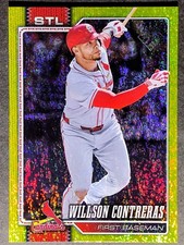 Willson Contreras 2026 Topps #180 Serial Numbered /399 SP Gold Holo Foil 