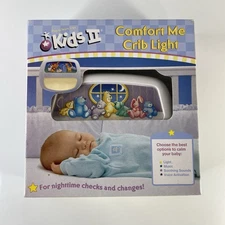 Vintage 2001 Comfort Me Past Crib Light Kids ii Music Heartbeat Gentle Waves