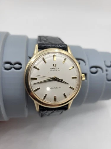 1962 Omega Automatic Seamaster Cal. 550 LL6304 24 Jewels 10K Gold Filled Bezel