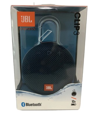 JBL CLIP3 Waterproof Bluetooth Speaker - Blue