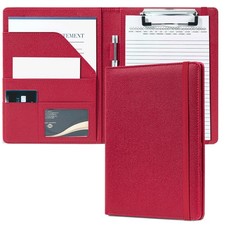 Junior Padfolio Portfolio Folder, Small A5 Clipboard with Cover for 5'' x 8''...