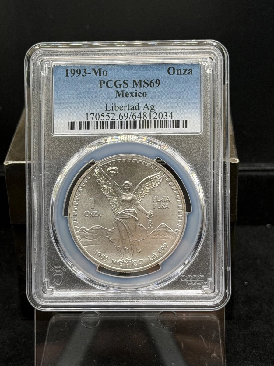 Mexican Libertad PCGS Grade MS 69 Silver Bullion Coins | Updated