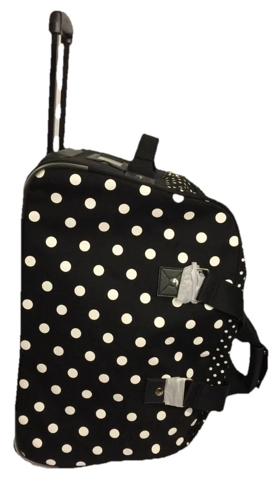 Bagagem de bolinhas expansível Victoria Secret rosa Wheelie linda e durável - Imagem 3 de 4