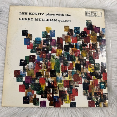 #ad #ad Lee Konitz Gerry Mulligan Chet Baker World Pacific Jazz LP VINYL ALBUM $99.00