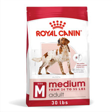 Royal Canin Medium Breed Adult Dry Dog Food, 30 lb bag