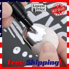 Liquid Chrome Mirror Marker Pens Waterproof Diy Paint Pen Craftwork Pen