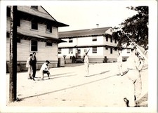 Fort Meade WWII Army Barracks Soldier Fatigue Sentry Duty 1940s Photograph