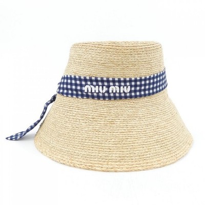 Authentic Miu Miu 5HC245 2F8I Hat #230-000-192-3628 | eBay