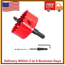 4-1/2 Inch Hole Saw for Wood, 114Mm HSS Bi-Metal Hole Saw for Recessed Lighting,