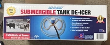 Farm Innovators Tank De-Icer H-429 Submersible Thermostat Control 1500-Watt