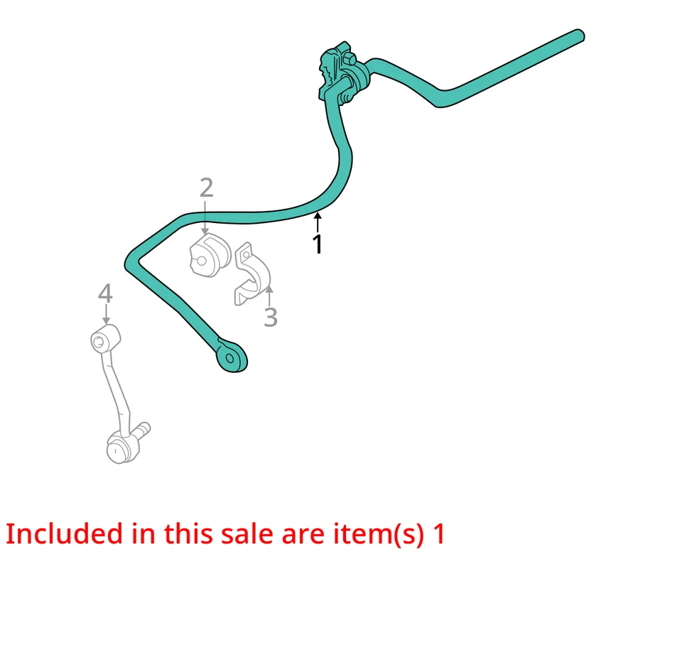 Barra estabilizadora trasera Ford Explorer 1999 4x4 OEM 115 k millas - LKQ392048768 Foto 4 de 4