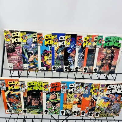 King Conan 20-35 Lot  Copper Age Marvel