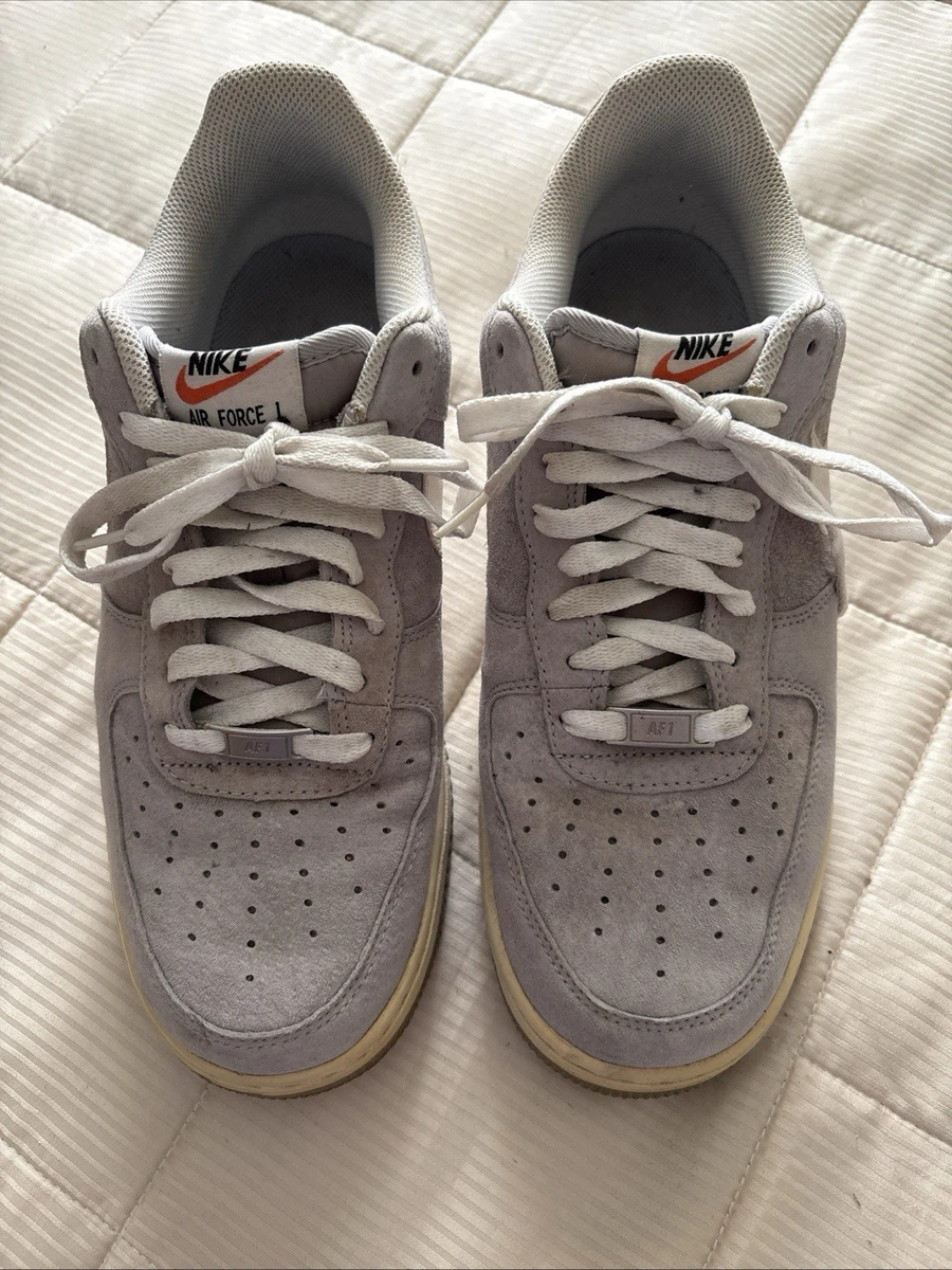 新品❗️希少❗️AIR FORCE 1 SUEDE 'WOLF GREY' Size 12 - Nike Air Force 1 '07 Mid Wolf Grey PADS | eBay