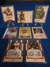 8 Card NFL Autograph Lot - Bruce Irvin RC Variation - Roddy White /99 - + More!