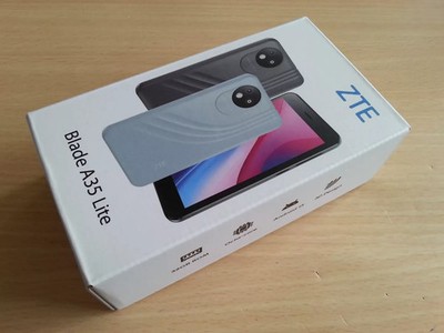 ZTE BLADE A35 LITE DUAL SIM 32GB GRAU NEU+OVP+VIELE EXTRAS+RECHNUNG+DHL VERSAND