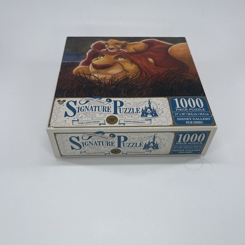 Disney Parks Signature Puzzle Der König der Löwen 20th Anniversary 1000 Teile Puzzle - Bild 2 von 6