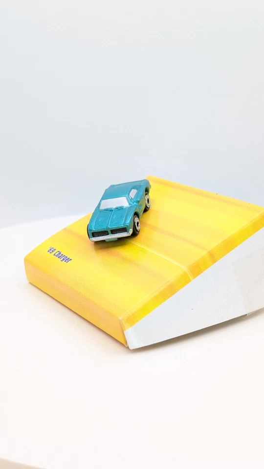 Micro Machines Green '69 Dodge Charger Target Custom Car Shop Collector Set - Image 4 of 4