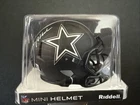 Roger Staubach Autographed Cowboys Eclipse Speed Mini Helmet- Silver Auto