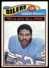 1977 Topps Robert Brazile Houston Oilers #240 EX-EXMT