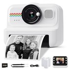 Kids Instant Print Camera, 1080P Hd Kids Camera Instant Print with 3 Rolls Pr.