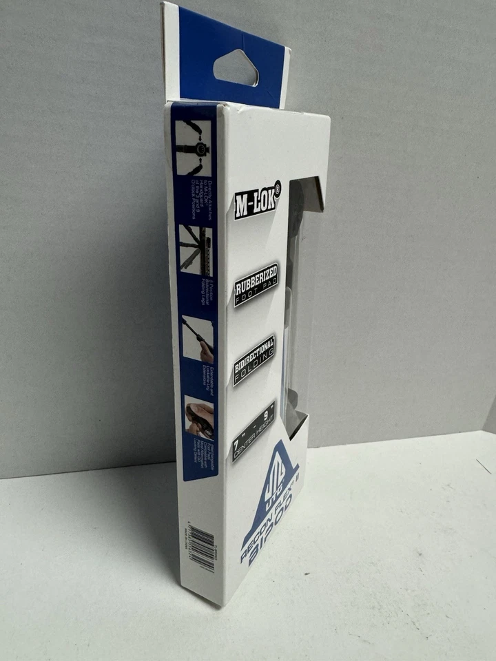 Bípode UTG Recon Flex II negro mate para guardamanos M LOK con diseño plegable Foto 3 de 4