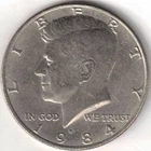 1984-D Denver Circulated JFK Half Dollar from Mint Set!