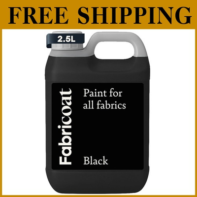 #ad Black Fabric Paint Couches Clothing Furniture 85oz $153.99
