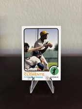 2016 Topps Archives 65th Roberto Clemente Base Short Print Variation 1973 Front