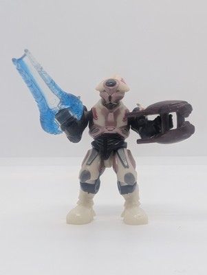 2012 Halo Mega Bloks Construx Covenant White Elite Ultra Mini Figure #96982