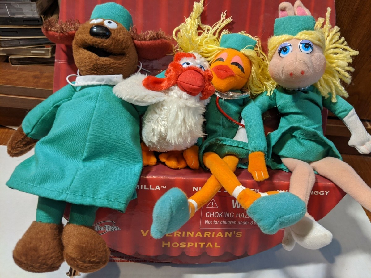THE MUPPET SHOW PLUSH TOYS VETERINARIAN'S HOSPITAL CHARACTER SET