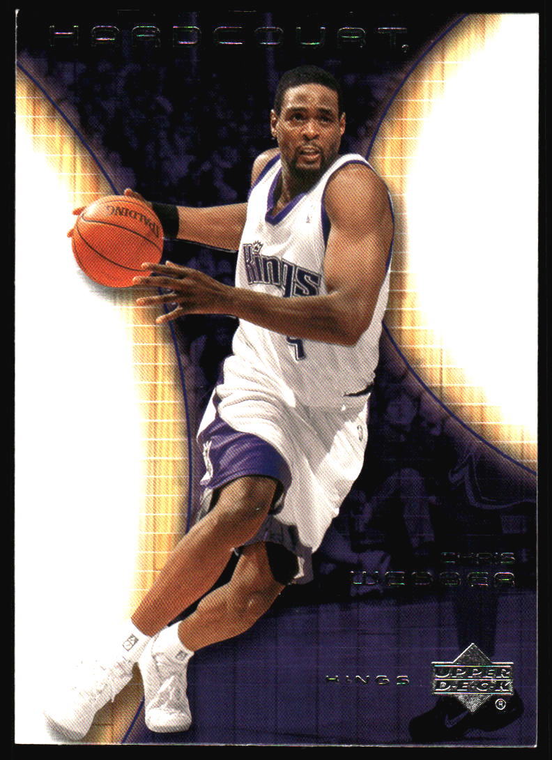 2003 Upper Deck Hardcourt Chris Webber    #71 Sacramento Kings