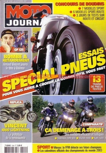 MOTO JOURNAL 1540 Essai Road