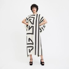 Designer Kaftan, Beautiful White Kaftan, French Moss Caftan, Beach Wear J5689