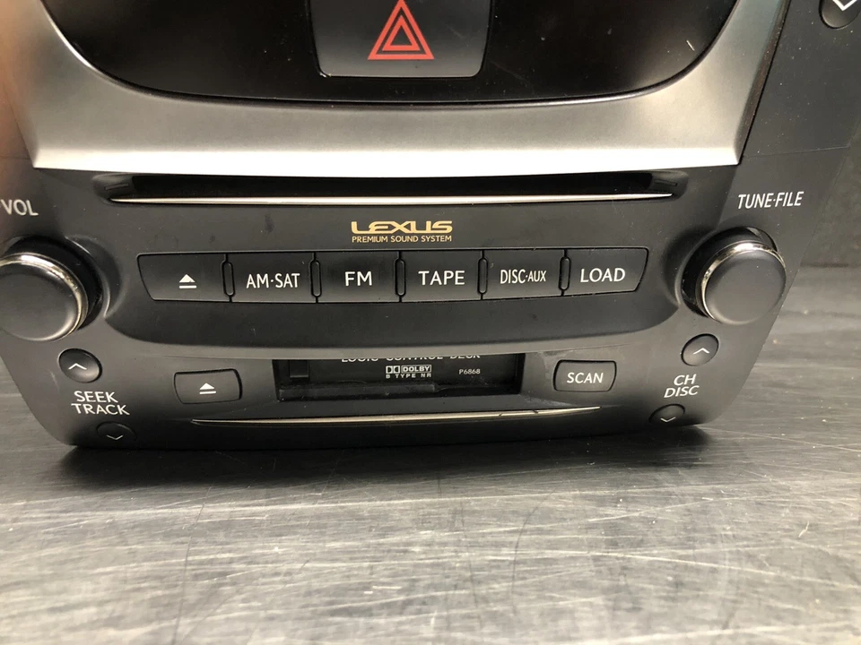Lexus GS350 2008 2009 navegación pantalla de visualización climatización receptor de radio Foto 4 de 4