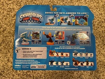 NEW Skylanders TRAP TEAM 3-Pack Blades / Torch / Tidal Wave Gill