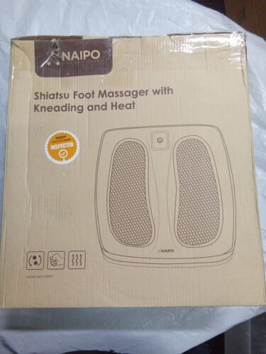 NAIPO Shiatsu Foot Massager With Kneading And Heat (GRAY) - Afbeelding 1 van 3
