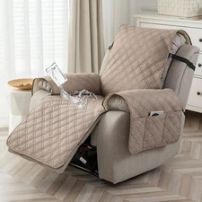 100% waterproof non-slip warm recliner cover, home protection decoration