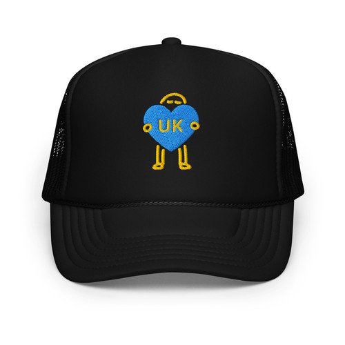 Classic Trucker Cap Vintage Trucker Hat for Daddy Fashion Baseball Cap Ukrain - Picture 5 of 27