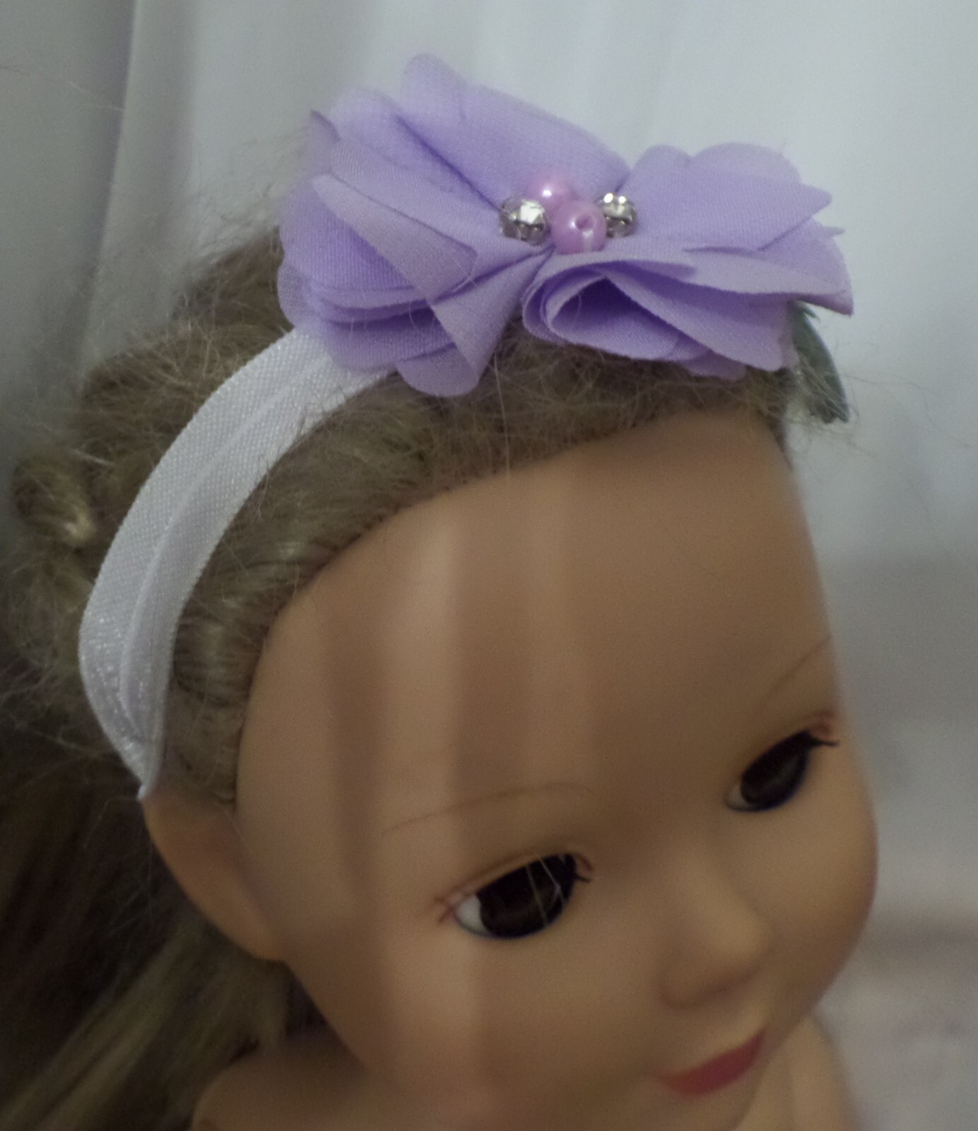 DOLL CLOTHES HEADBAND FOR 18" AMERICAN GIRL & BITTY BABY & S