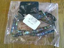 ZAD Jewelry Colorful Beaded WRAP Bracelet Brown India Beads FREE SHIP New NWT