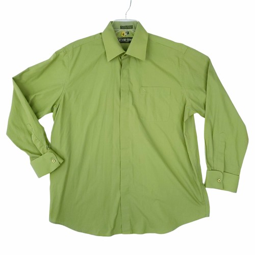 STACY ADAMS Mens Green 15 1/2 34/35 